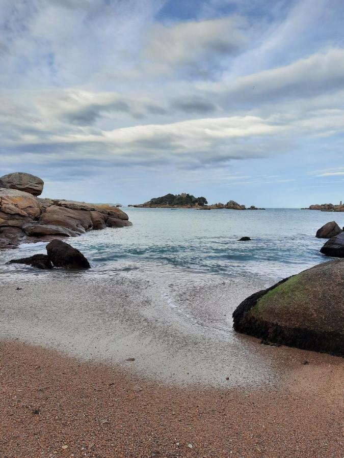 Appartement plage de Trestraou 45m2 Perros-Guirec Extérieur photo